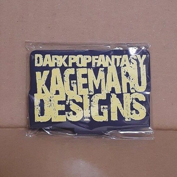 KAGEMARU DESIGNS カゲマルデザイン ロゴ アクリルスタンド 未開封