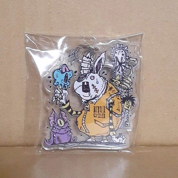 KAGEMARU DESIGNS カゲマルデザイン 個展限定 アクリルキーホルダー ノコぴょん 未開封