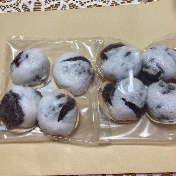 薄皮饅頭 4個入り 2パック つぶあん わけあり