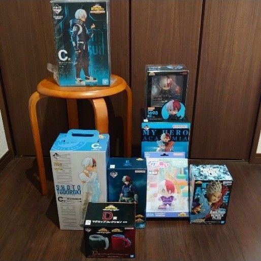 一番くじ フィギュア 僕のヒーローアカデミア ヒロアカ 轟焦凍 ショート あくぬい ねんどろいど まとめ売り