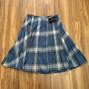 美品jw anderson ユニクロ プリーツスカート ベルト 膝丈