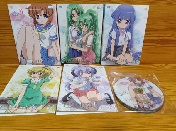 【ケースなし】ひぐらしのなく頃に〜礼〜 アニメDVD 全巻セット レンタル落ち ★動作確認済み★