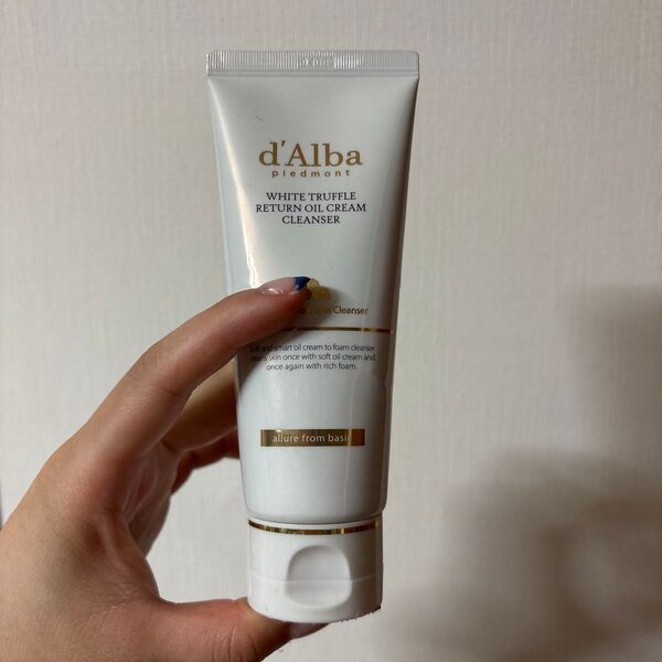 d'Alba ホワイトトリュフ リターンオイルクリームクレンザー 100ml