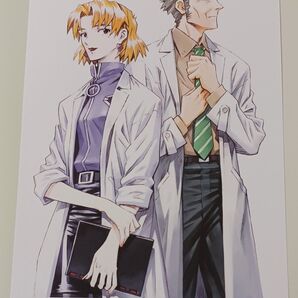 本日セール 愛蔵版限定特典 非売品 複製原画 赤木リツコ 冬月コウゾウ エヴァンゲリオン