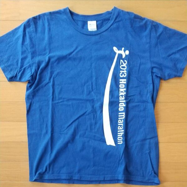 2013北海道マラソンTシャツ Lサイズ