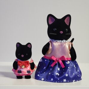 シルバニアファミリー ほしぞらネコ お母さん 赤ちゃん
