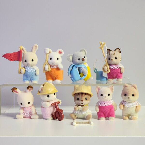 シルバニアファミリー 赤ちゃん探検シリーズ 全9種小物不足あり