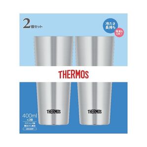 THERMOS 真空断熱タンブラー 400ml 2個セット JD-400P
