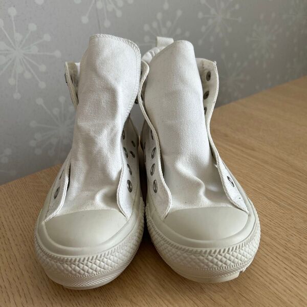 CONVERSE ハイカットスニーカー オフホワイト系