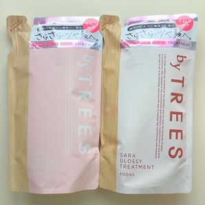 《残りわずか》by TREES バイツリーズ サラグロッシーシャンプー トリートメント 詰め替え