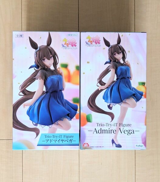 ウマ娘 プリティーダービー Trio-Try-iT Figure アドマイヤベガ ラウンドワン限定 フィギュア 2体セット