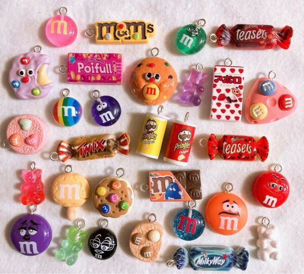カン付き☆no.26お菓子パーツ30個 ¥1050