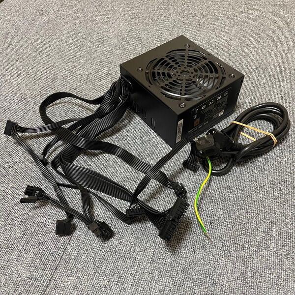 500W ATX電源ユニット 80PlusBronze認証