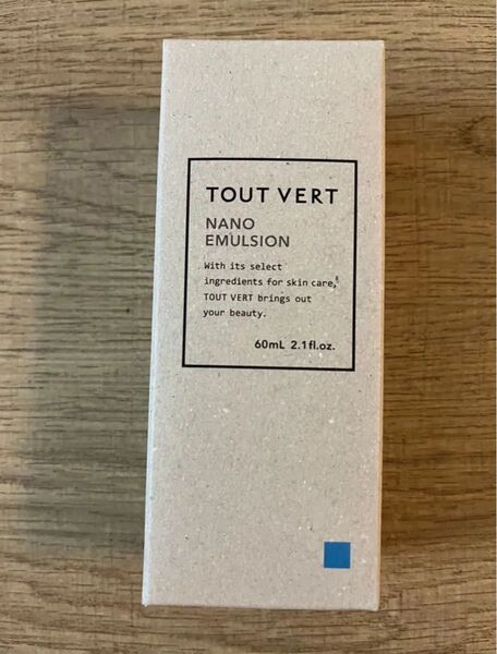 新品未使用 新品未開封 トゥヴェール ナノエマルジョン 60ml tout vert
