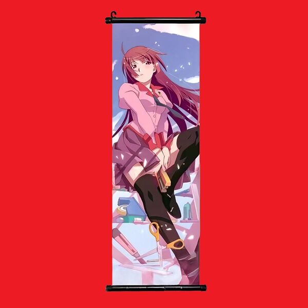 化物語 戦場ヶ原ひたぎ タペストリー セクシー 掛け軸 キャラクターグッズ>フィギュア>ポスター>カード>その他