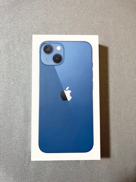 新品未使用 iPhone 13 128GB ブルー SIMフリー 利用制限◯