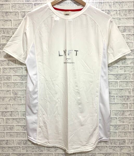 LYFT トレーニングウェア Tシャツ ホワイト Mサイズ