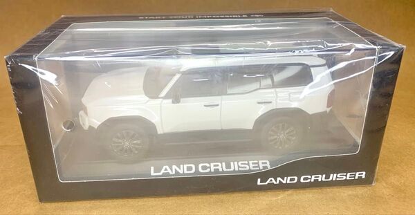 トヨタ ランドクルーザー ミニカー ホワイト 未使用