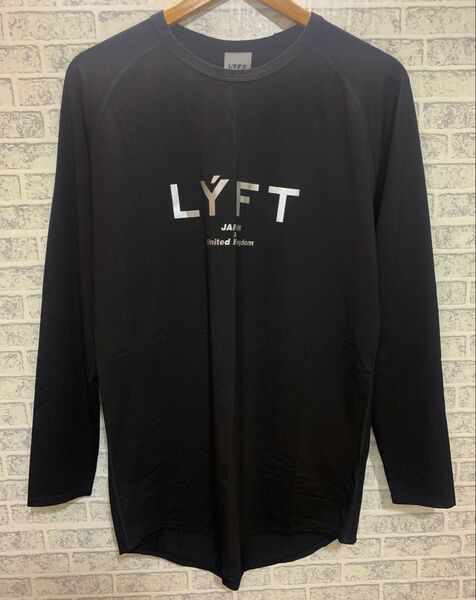 LYFT 薄手 長袖Tシャツ ブラックMサイズ