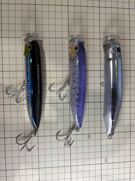 タックルハウス フィードポッパー3個セット