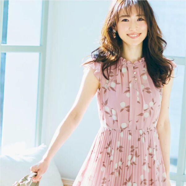 美品トッカ Emily×TOCCA LAVENDER Lemmon Print