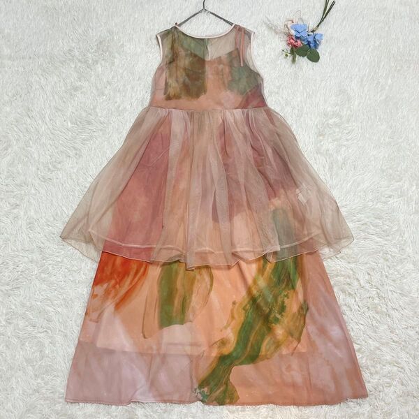 美品 Ameri アメリ 3WAY MARGOT GEL ART DRESS