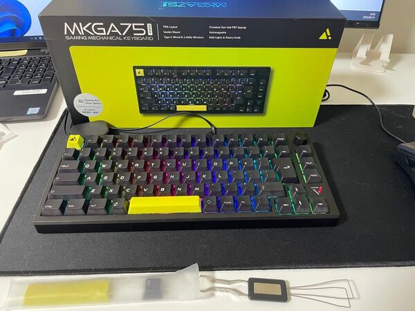 プリンストン MKGA75-J ULTRA PLUS(JIS) ゲーミングキーボード 日本語配列