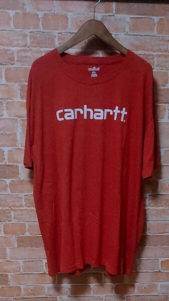 古着TシャツCarhartt カーハートTシャツサイズ 2X L メキシコ製 Bigサイズ