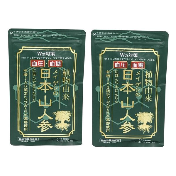 【新品】日本山人参 メイゲン 180粒 漢方生薬研究所 x2袋