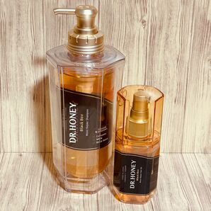 未使用 DR.HONEY しっとりタイプ シャンプー ヘアオイル ドクターハニー ブラックビー 日本製