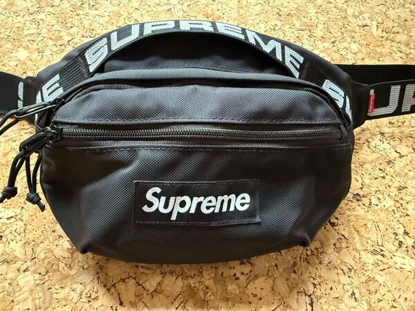 Supreme Waist Bag ブラック 18ss