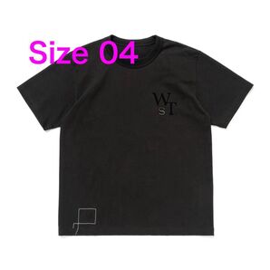 WTAPS sacai Flock Print T-Shirt ダブルタップス サカイ Tシャツ