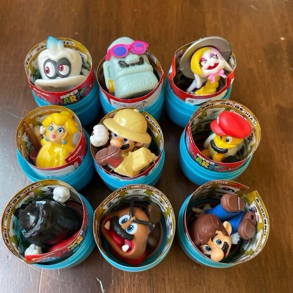 チョコエッグ スーパーマリオブラザーズ フィギュア9種とシークレット入り スーパーマリオブラザーズ.U フィギュア11種