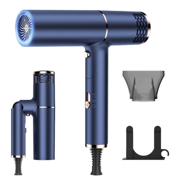 【訳アリ特価】プロ専売品 ヘアドライヤー 大風量 速乾 1500W マイナスイオン 折りたたみ