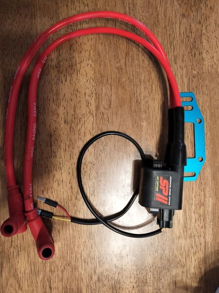ウオタニsp2ハイパワーコイル NGKコード、ステッカー付き RZ250 RZ250R TZR250 R1-Z RZ350
