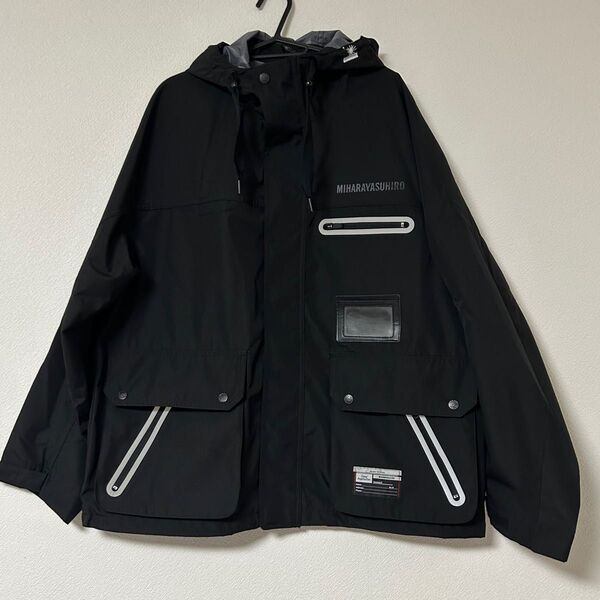 MIHARAYASUHIROGU マウンテンパーカー L ブラック JACKET ジャケット アウター ジップアップ フード