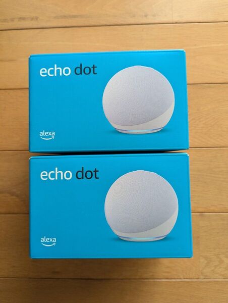 Echo Dot 第5世代 グレーシャーホワイト 2個セット