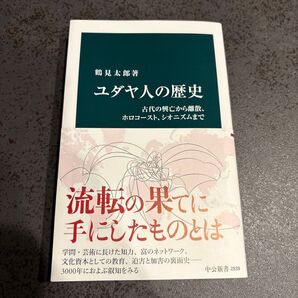 ユダヤ人の歴史 鶴見太郎 中公新書