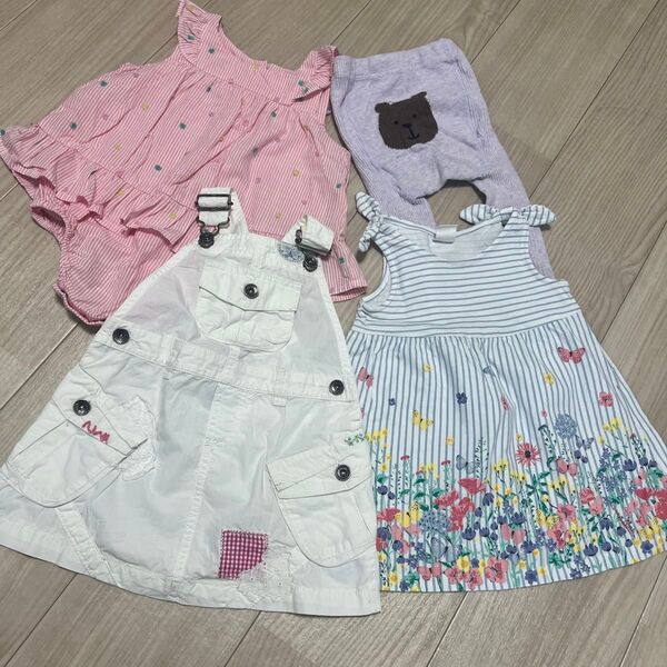 【まとめ売り】 女の子 70 ラルフローレン GAP H&M ワンピース キッズ 子ども服