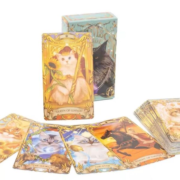 タロットカード 猫 キャット タロット占い オラクル ルノルマン リーディング