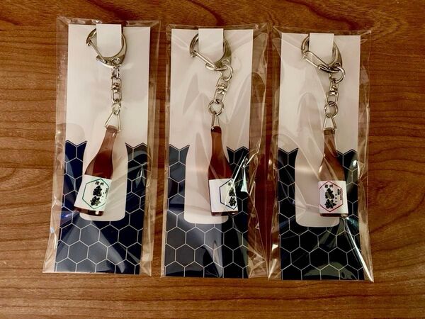 信州亀齢 ミニチュアボトルキーホルダー 全3種