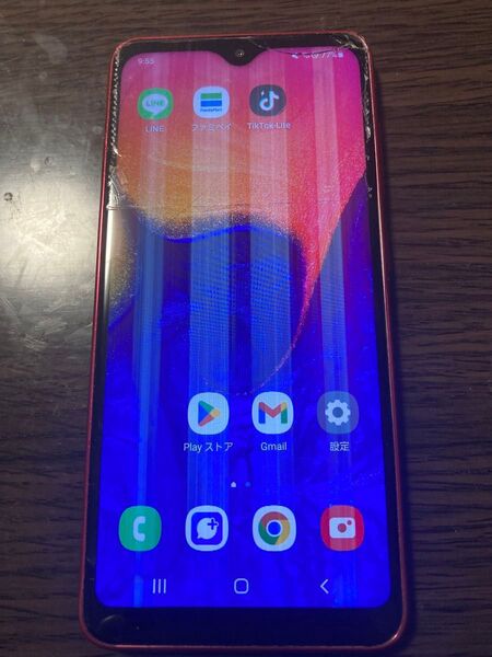 ジャンク品 Galaxy A20 SCV46