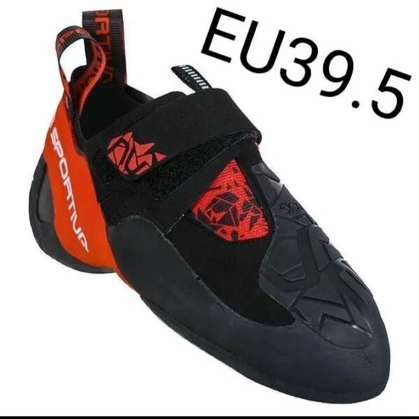 EU39.5(25.5cm スポルティバ LA SPORTIVA スクワマ Skwama ブラック/ポピー
