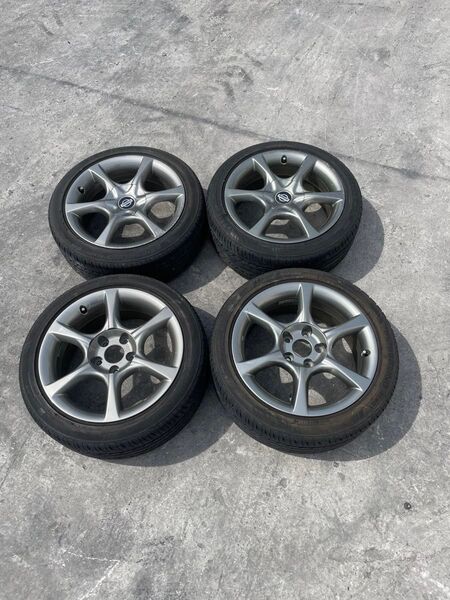 ER34 R34 25GT-T 25GT-V スカイライン NISSAN 純正ホイール 17インチ 225/40/17