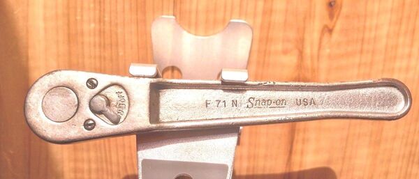 ヴィンテージ スナップオン 3/8ラチェットハンドル F71N 1969年
