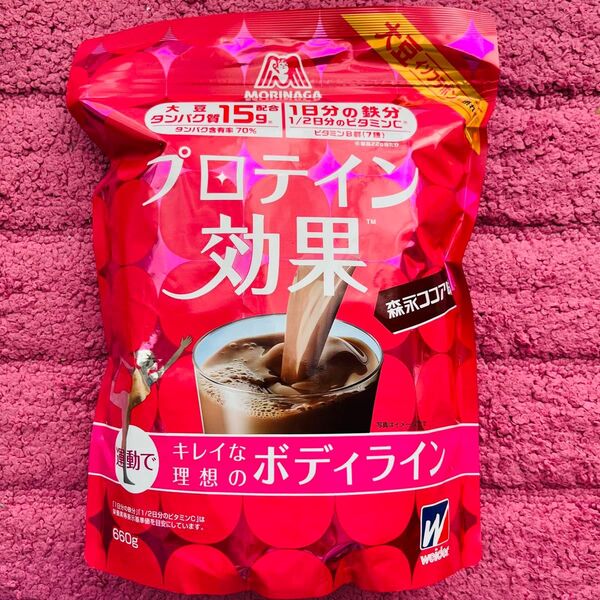 プロテイン効果 森永ココア味 660g