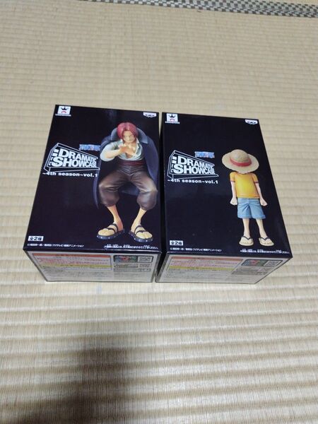 DRAMATIC SHOWCASE 4th season vol.1 ワンピース ルフィ シャンクス 全2種セット hiro