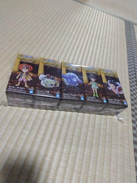 新品未開封 WCF ワールドコレクタブルフィギュア トレジャーラリーIV ミニメリー2号ver. ワンピース 5種セット hiro