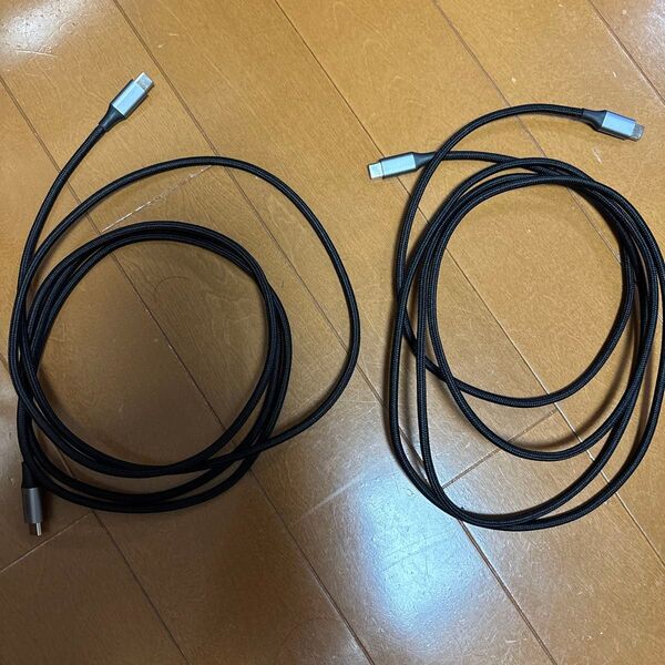 UGREEN USB Type CケーブルPD対応100W/5A 2m×2本