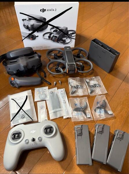 DJI Avata 2 ドローン Fly more combo